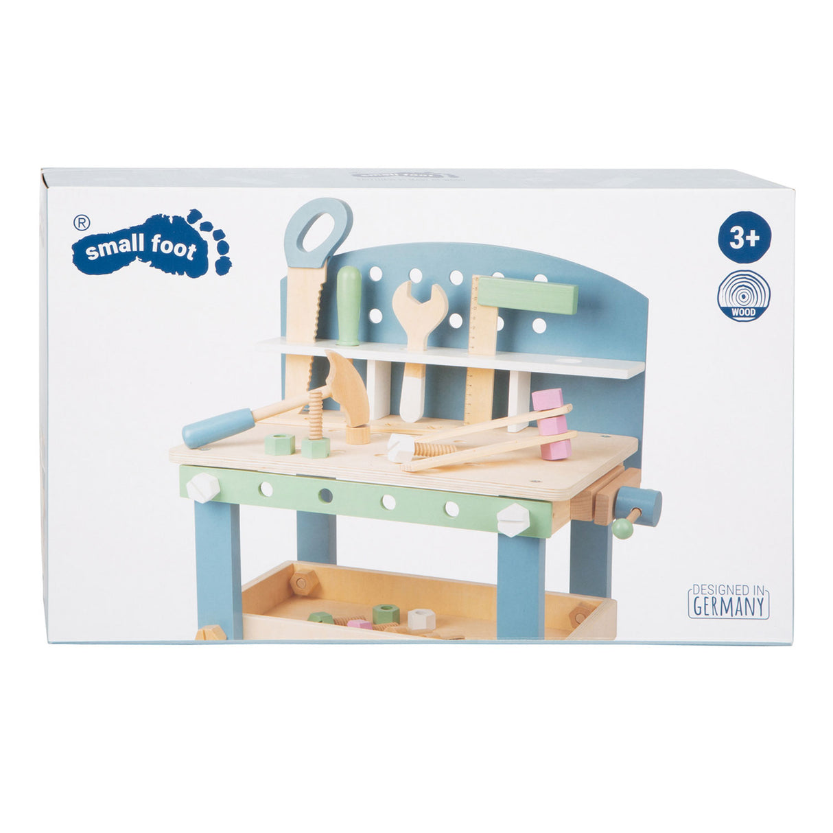 Small foot - établi en bois compact nordique, 22 pcs.
