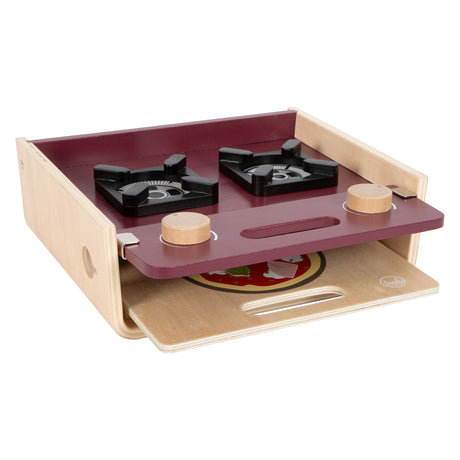 Small foot - Cuisine de camping en bois savoureuse, 9 pcs.