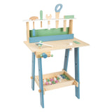 Small foot wooden workbench Nordic, 30dlg.