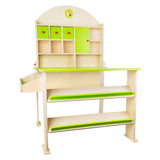 Small foot - marché en bois et étal de magasin