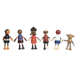 Small foot - figurines de pirates en bois pliables, 6 pcs.