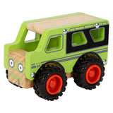 Small foot - jeep tout terrain en bois vert