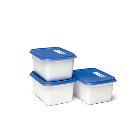Boîte de conservation des aliments quotidiens Alaska â® (set 1x3) 1000ml