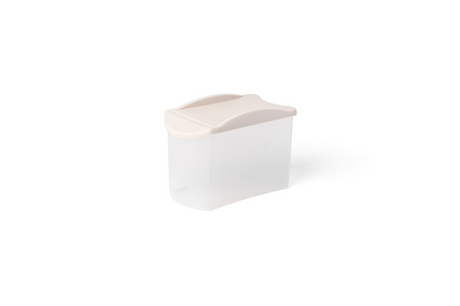 Magasin quotidien pour shaker 800ml beige transparent