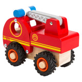 Small foot - camion de pompier en bois avec échelle