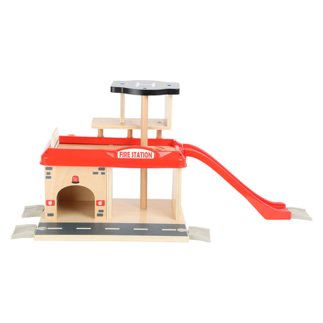 Small foot - caserne de pompiers en bois avec accessoires, 15 pcs.