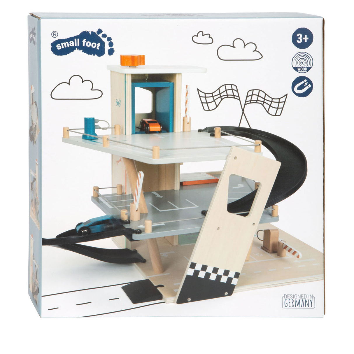 Small foot - rallye garage en bois