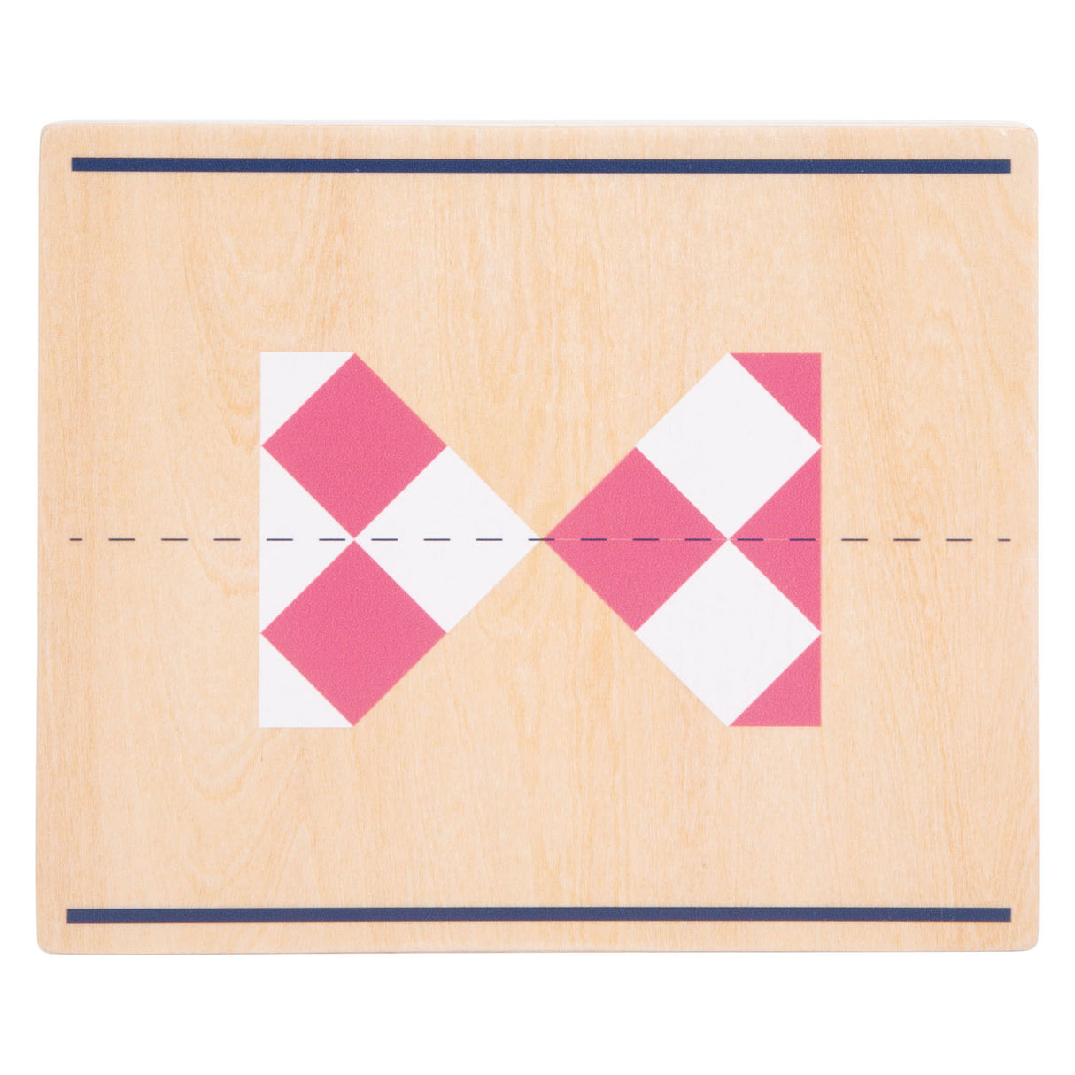 Small foot - jeu de symétrie en bois avec miroir éducatif
