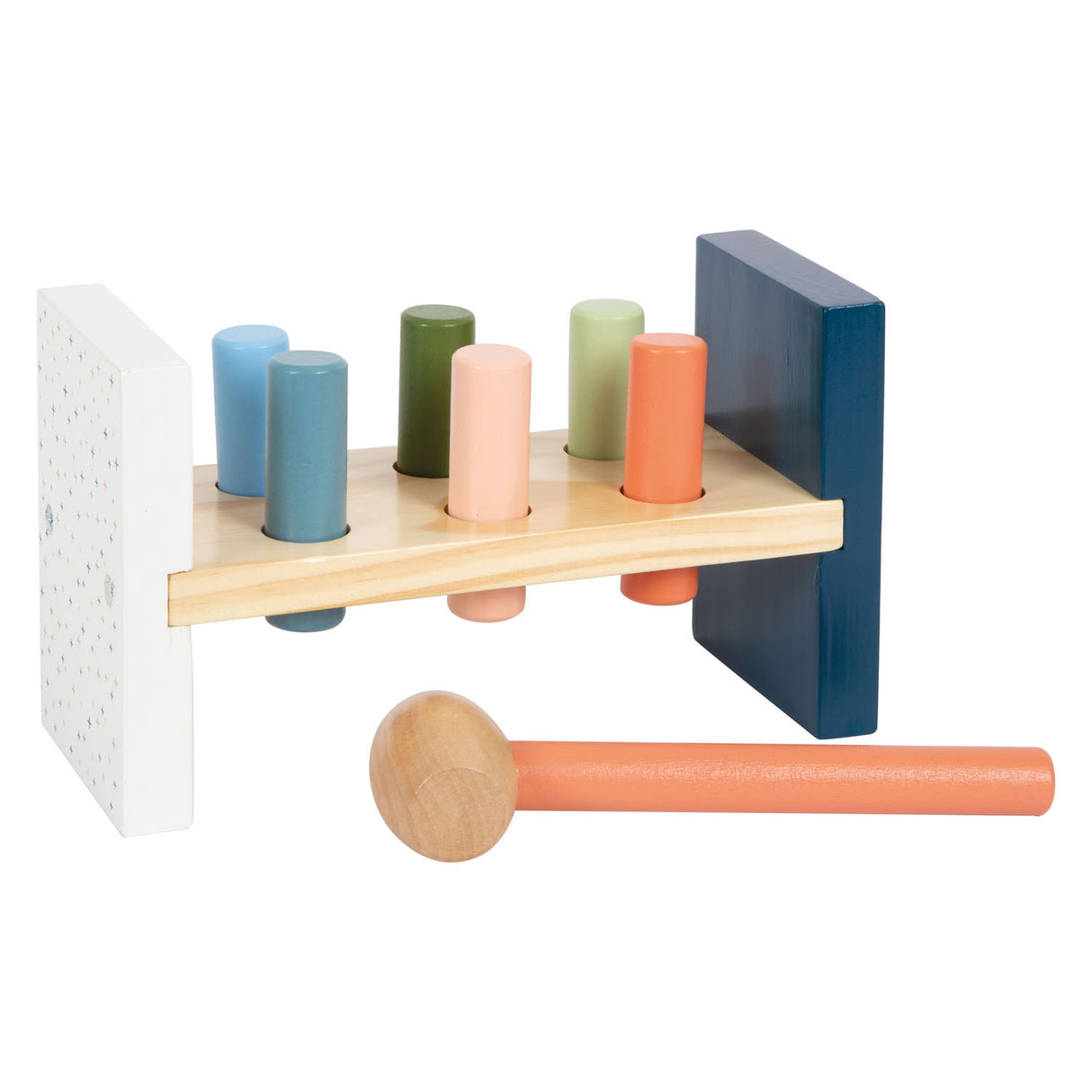 Small foot - banc de marteau en bois arctique, 8 pcs.