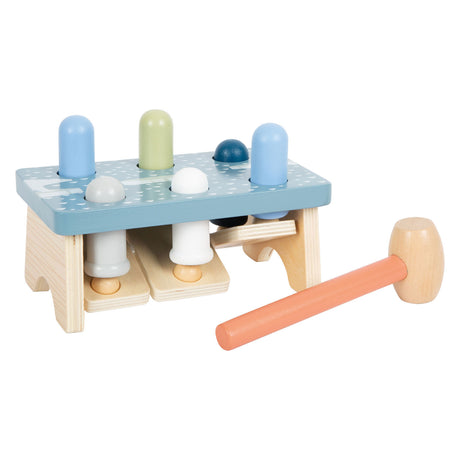 Small foot - banc de marteau en bois arctique, 2 pcs.