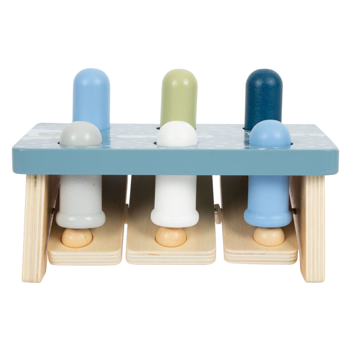 Small foot - banc de marteau en bois arctique, 2 pcs.