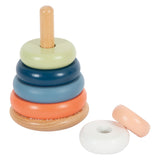 Small foot - tour empilable en bois arctique, 7 pcs.