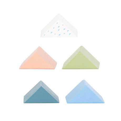 Small foot - blocs de construction en bois arctique, 20 pcs.
