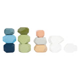 Small foot - pierres d'équilibre en bois arctique, 11 pcs.