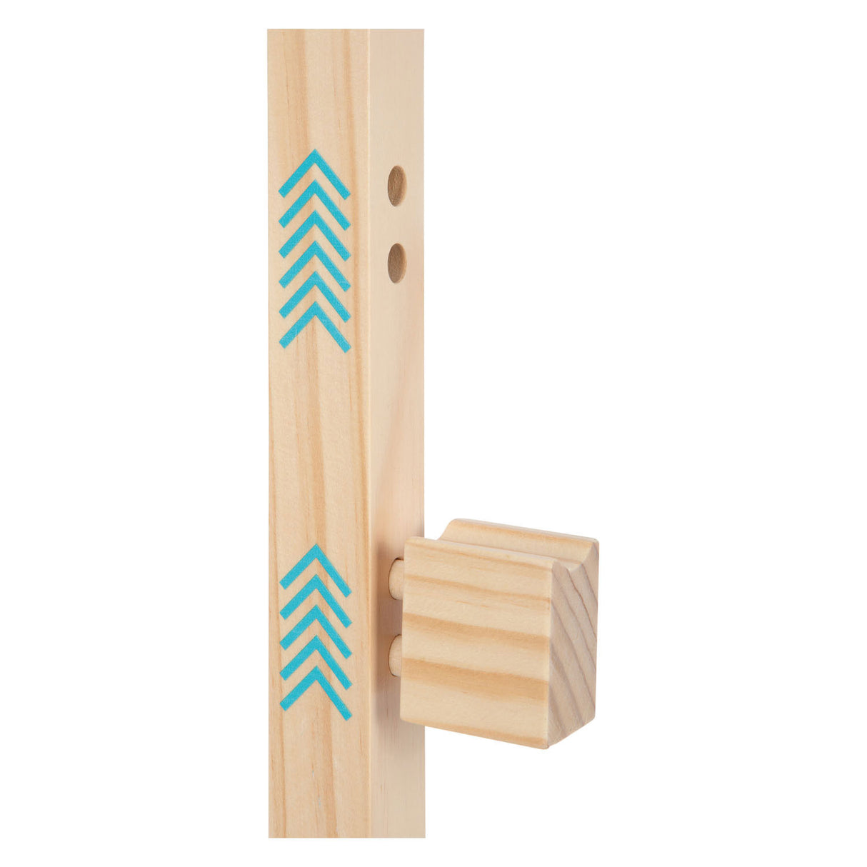 Petit pied - obstacle en bois actif