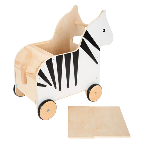 Petit pied - Boîte à jouets en bois et randonnée