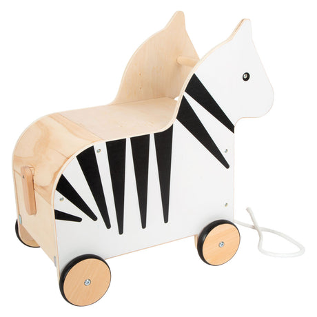 Petit pied - Boîte à jouets en bois et randonnée