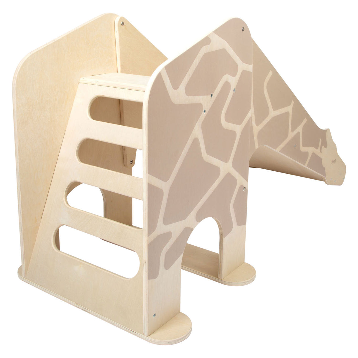 Petit pied - girafe girafe girafe en bois en bois