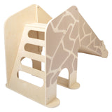 Petit pied - girafe girafe girafe en bois en bois