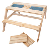 Pic petit pied - Knick en bois et moddertafel