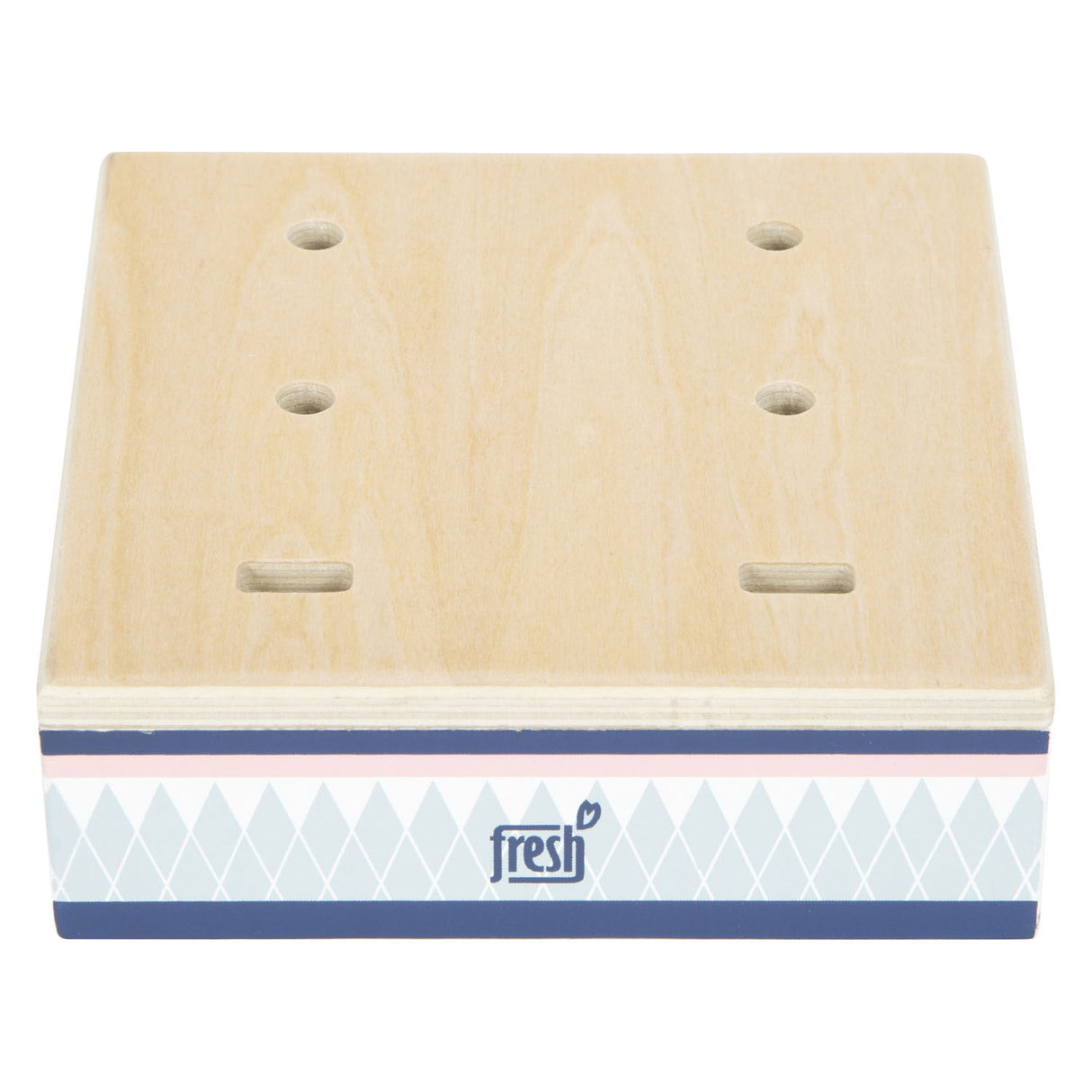 Small foot - glaces fraîches en bois avec support, 7 pièces.