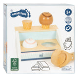 Small foot - stand de glace compact en bois frais, 6 pcs.