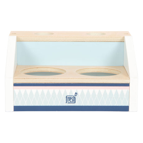 Small foot - stand de glace compact en bois frais, 6 pcs.