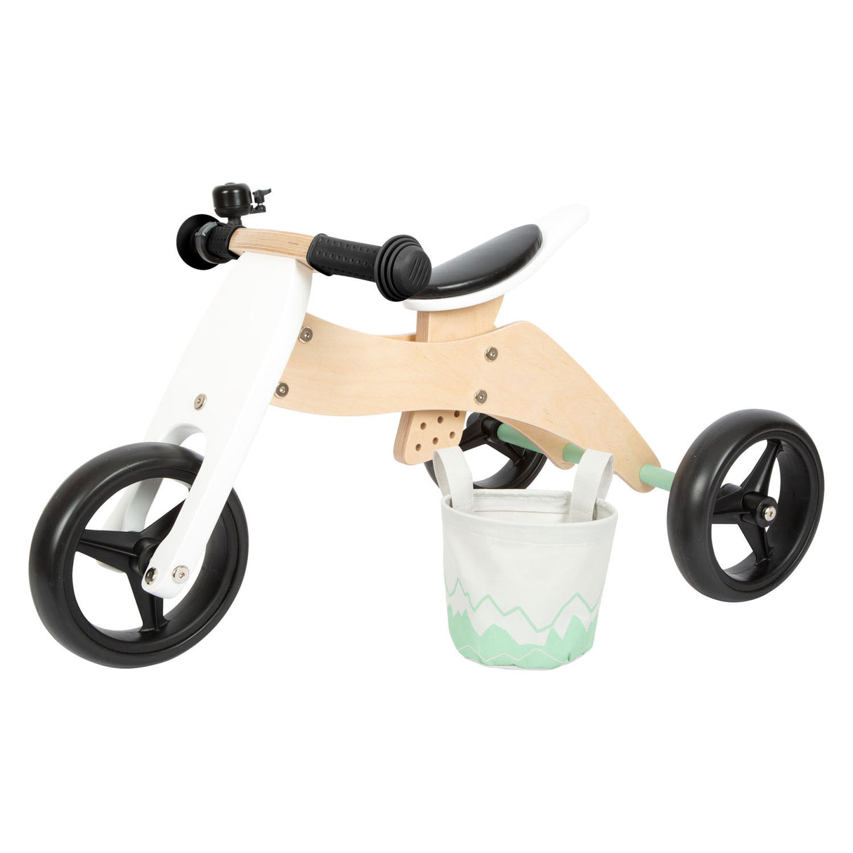 Small Foot - Träträning Tricycle Balance Bike 2in1 Saliege Club