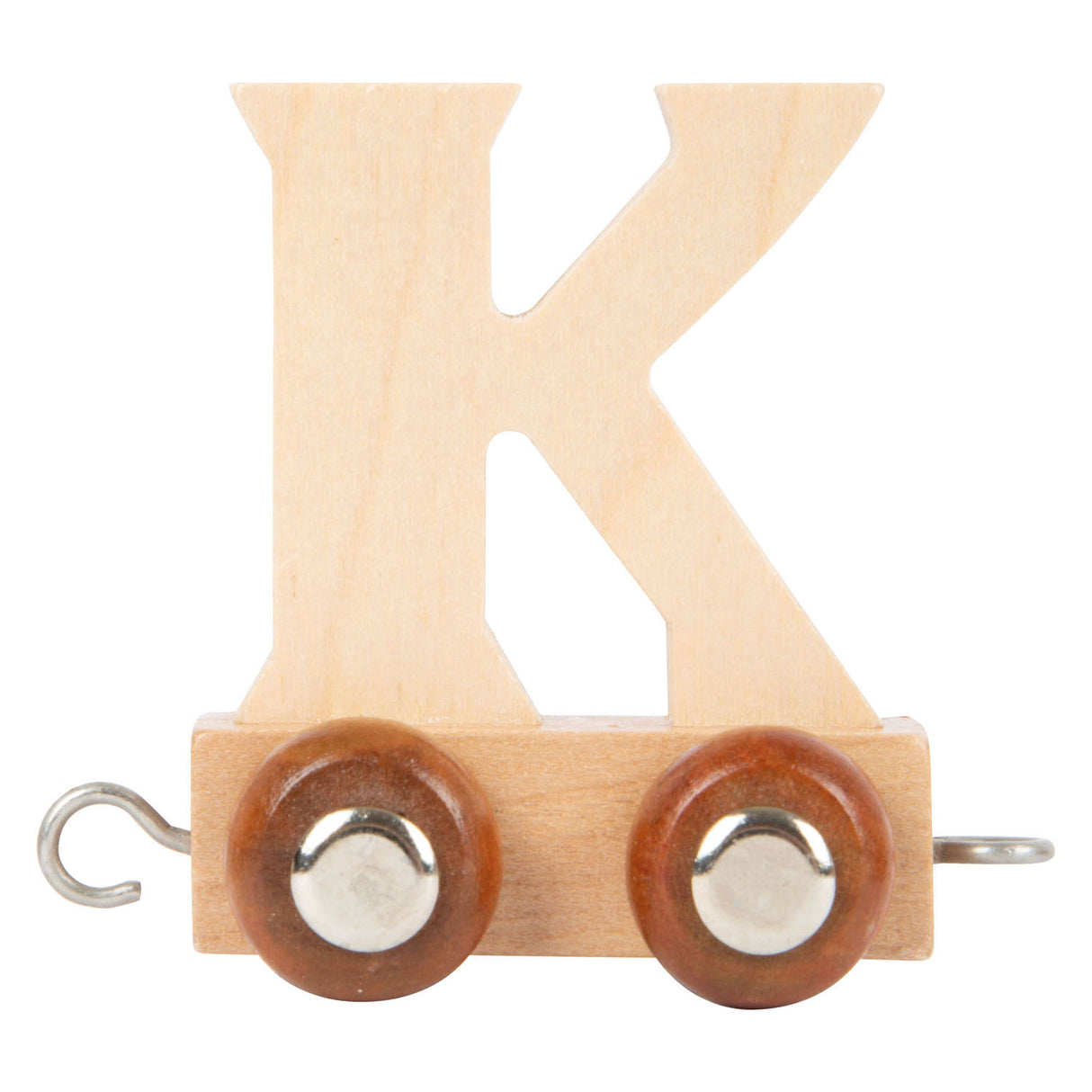 Small foot - train de lettres en bois - k