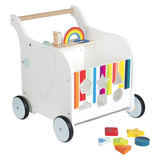 Petit pied - Baby Walker Toy Box Elephant