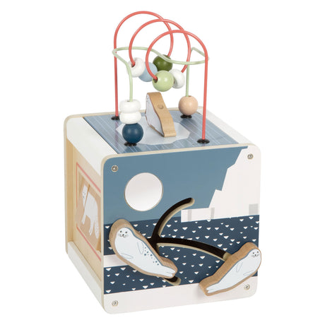 Petit pied - activité moteur en bois cubus arctique