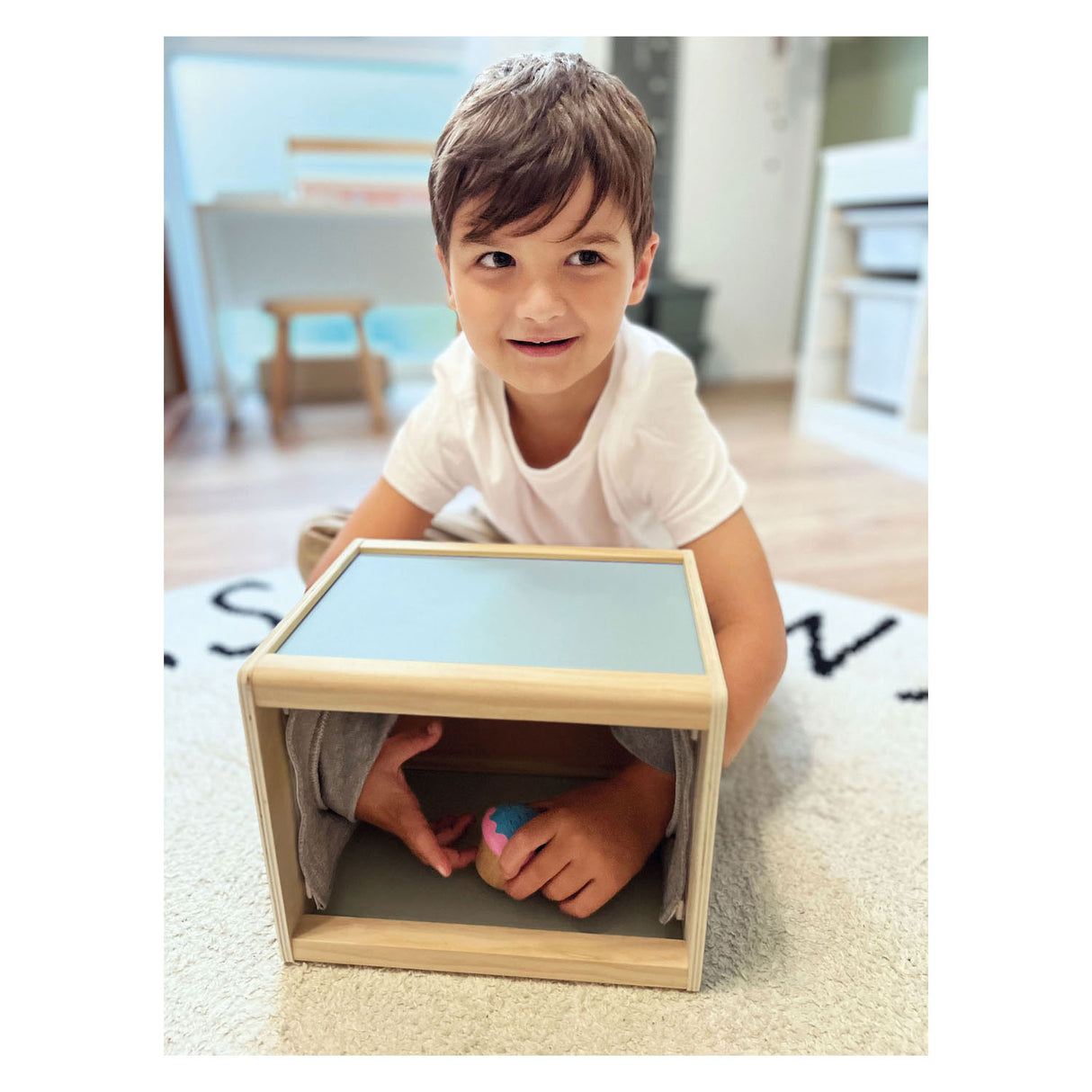 Small foot - houten sensory voeldoos zintuiglijk