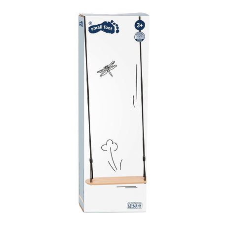 Petit pied - Ligne noire de planche xl en bois en bois