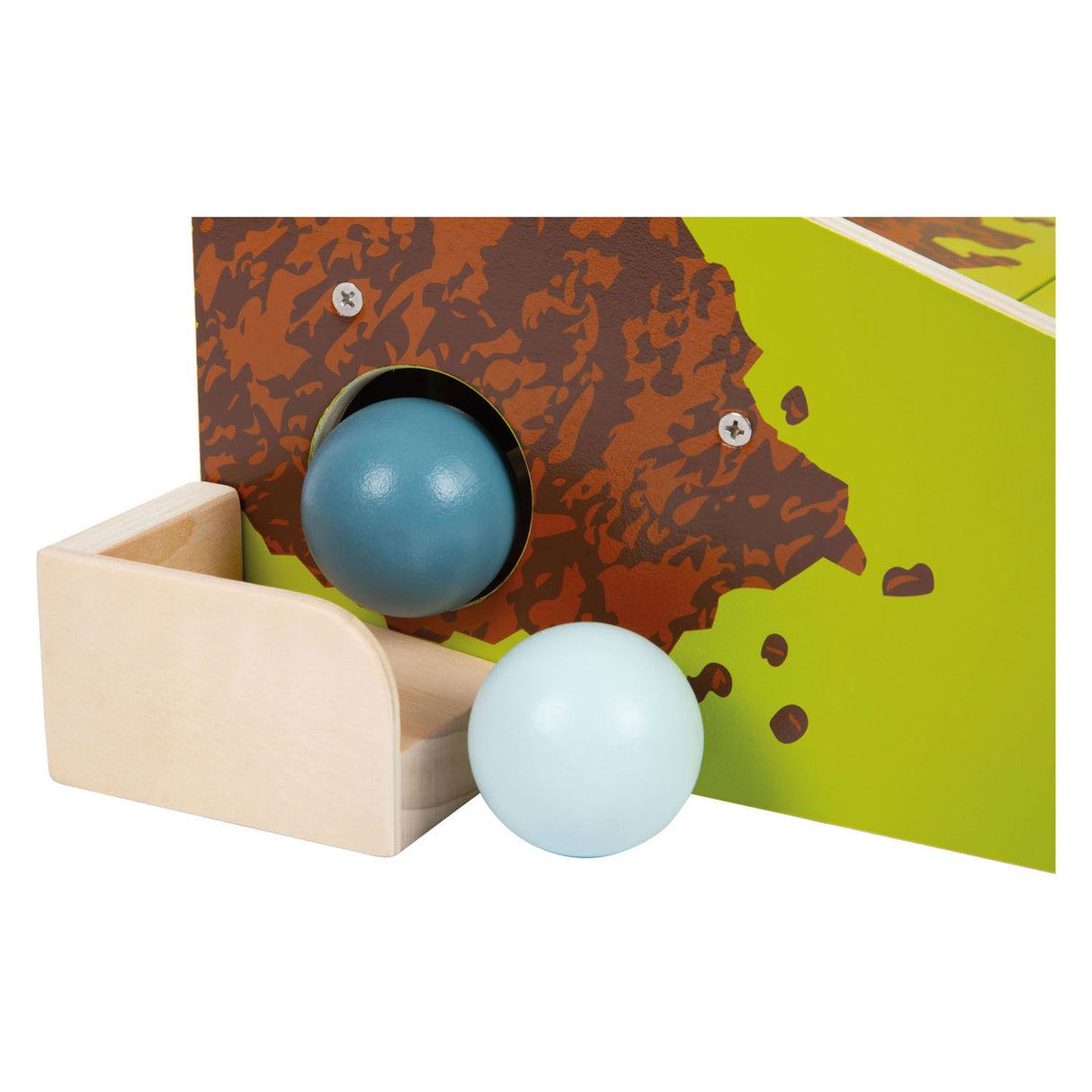 Klenge Fouss Holz Mini Golf Set Mole fir Kanner