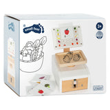Petit pied - Balance en bois frais