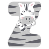 Small foot - lettre enfant animal en bois - z