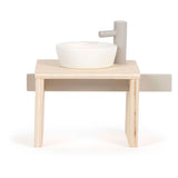 Salle de bain de meubles de maison de poupée en bois Small Foot