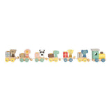 Small foot - train d'anniversaire en bois avec animaux