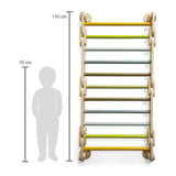 Small Foot - Wooden Klimrek 2in1 triangle and wall rack Adventure