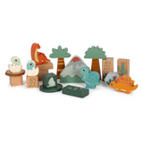 Small foot - blocs de construction dinosaures en bois, 50 pcs.