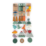 Small foot - blocs de construction dinosaures en bois, 50 pcs.
