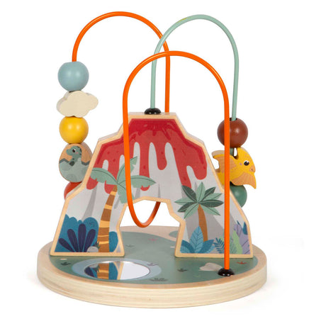 Small foot - motricité bois spirale volcan et dino
