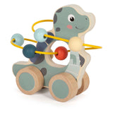 Small foot - figurine à pousser en bois, dinosaure en spirale à moteur