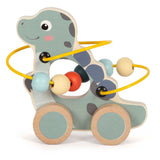 Small foot - figurine à pousser en bois, dinosaure en spirale à moteur