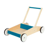 Small foot - déambulateur en bois bleu pétrole