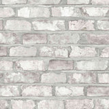 Papin d'écran de couverture murale néerlandaise Brique blanc EW3104