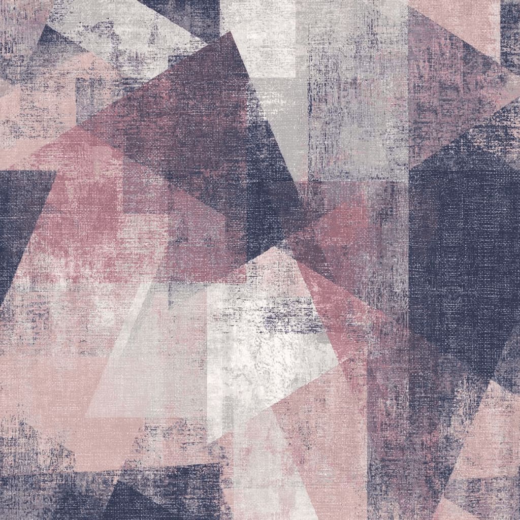 Perspectives de papier peint de papier peint néerlandais rose et violet