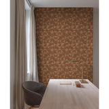 NOORDWAND Fond d'écran Topchic Graphic Facet Metallic Oranje