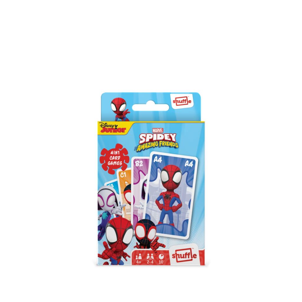 Shuffle shuffle spidey 4in1 kaarten