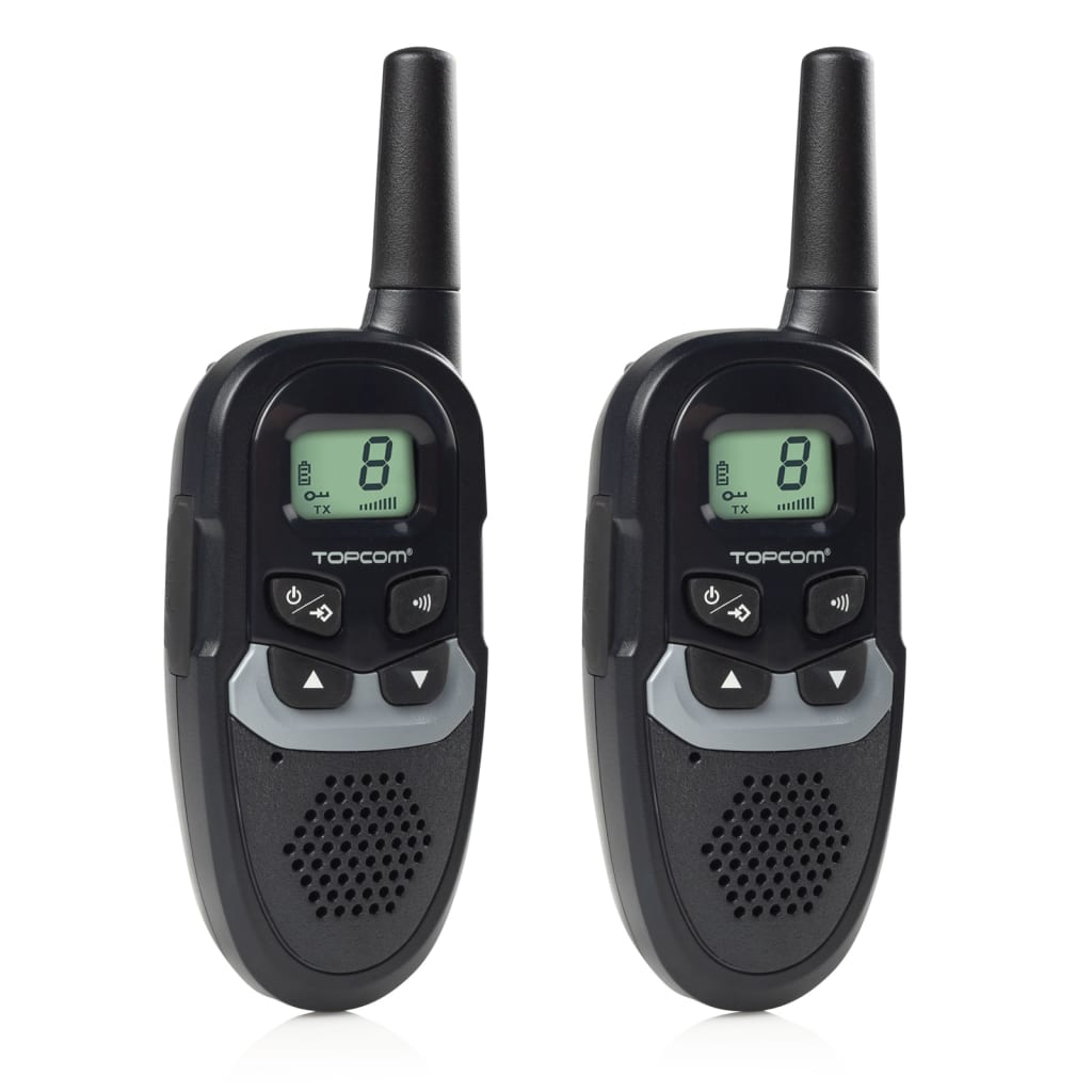 Topcom Topcom Walkietalkies 2 ST 446 MHz svart